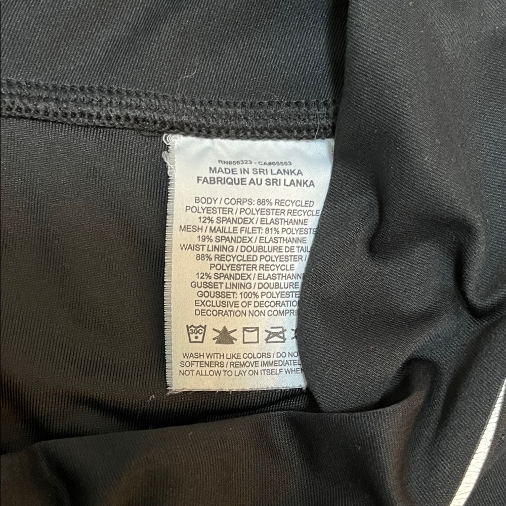 Nike Dri-Fit Black and Gray Leggings - Picture 6 of 6